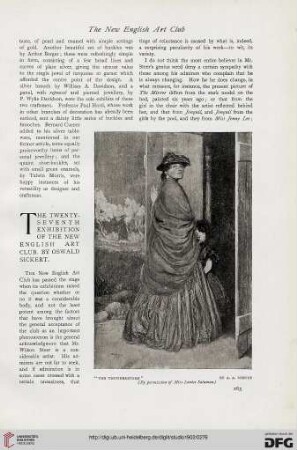 24: The twenty-seventh exhibition of the New English Art Club
