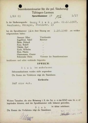 Sieh, Georg