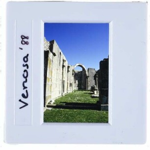 Venosa, Parco Archeologico,Venosa, Chiesa incompiuta,Venosa, Abbazia della Santissima Trinità