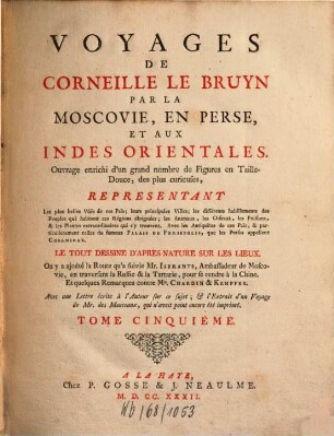 Voyage au Levant, 5