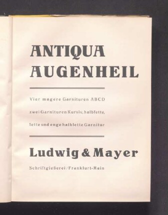Antiqua Augenheil