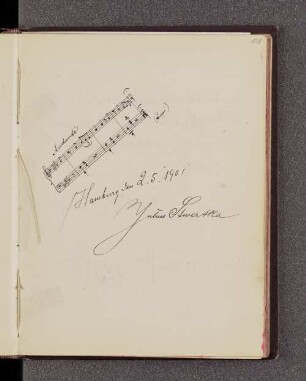 Julius Stwertka. – Hamburg, 02.05.1901