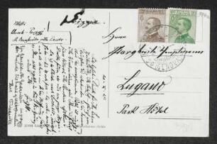 Brief von Fritz von Unruh und Friederike von Unruh an Margarete Hauptmann