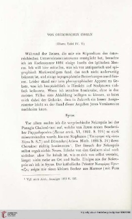 21: Von griechischen Inseln