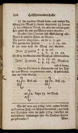 Von Extrahiren der Quadrat
