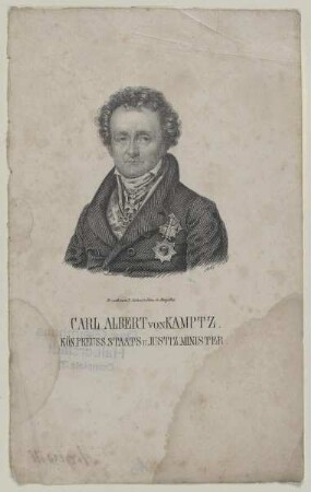 Bildnis des Carl Albert von Kamptz