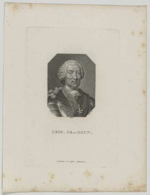 Bildnis des Leopold von Daun
