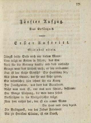 Fünfter Aufzug. Das Gefängnis