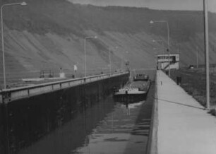 Schleuse der Staustufe Fankel/Mosel