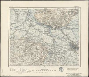 Bl. 206: Bremen, 1906 : 206 : Bremen. - Aufgenommen 1898, hrsg. 1903, einz. Nachtr. 1906. - Berlin , 1906. - 1 Kt. : mehrfarb.