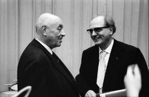 Donaueschingen: Donaueschinger Musiktage; Prof. Heinrich Strobel, Oliver Messiaen