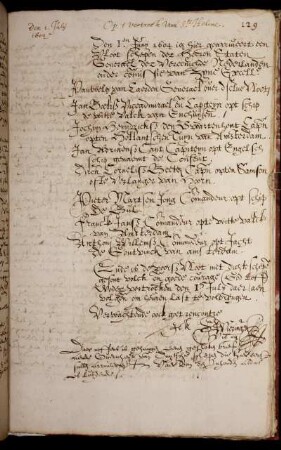Juli 1604