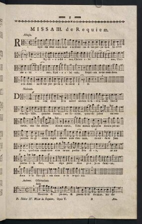 5-7, Missa III. de Requiem