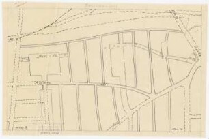 Bebauungsplan Berlin-Reinickendorf: Lageplan Gelände zwischen Berliner- und Humboldtstr. und dem Stadtbahn-Gelände (Variante) 1:4000