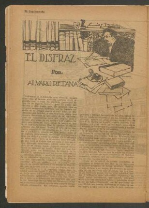 El disfráz : [Ilustraciones de Ocampo.]
