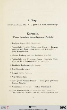 Keramik (Nr. 1-39)