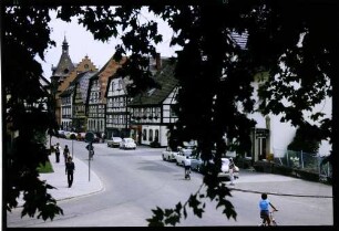 Zell am Harmersbach: Fachwerkhäuser in der Hauptstraße
