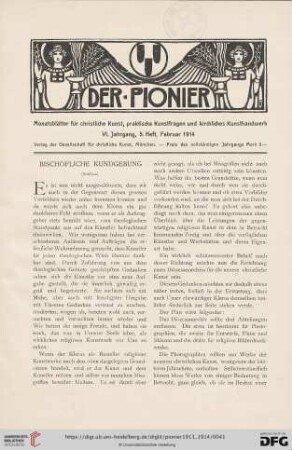 5. Heft, Februar 1914