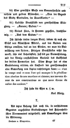 7. Witterungs-Beobachtungen.