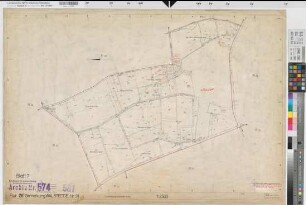Walstedde (Drensteinfurt), Flurbereinigung Walstedde, Bl. 7 Zuteilungskarte Walstedde Flur 26,1