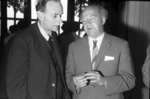 9. Tagung 1959 Physiker: Paul Dirac, Werner Heisenberg