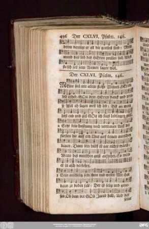 Der CXLVI. Psalm. 146.