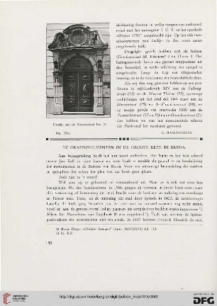 2.Ser. 7.1914: De grafmonumenten in de Groote Kerk te Breda