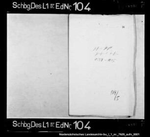 Schuldensachen des Johann Post