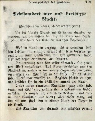 Achthundert vier und dreißigste Nacht