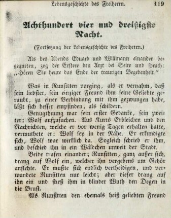 Achthundert vier und dreißigste Nacht