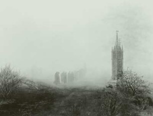 Prozession im Nebel