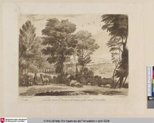 [Landschaft mit Erminia und den Hirten]