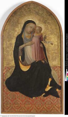 Thronende Madonna