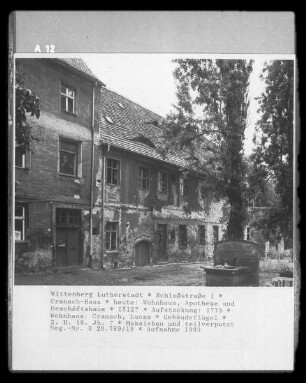 Cranach-Haus — Gebäudeflügel