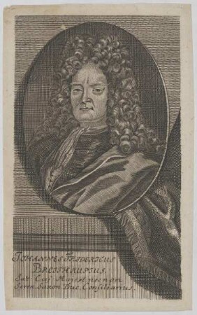 Bildnis des Johannes Fridericus Breithauptus