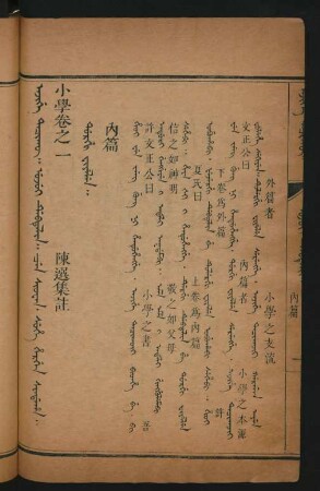 Dorgi fiyelen = 內篇