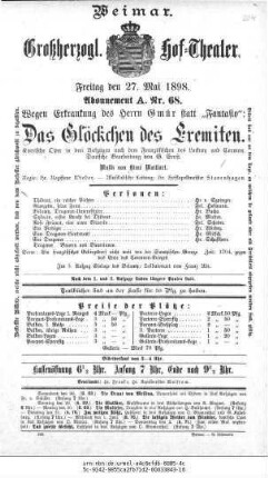 Das Glöckchen des Eremiten