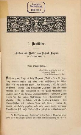 Die moderne Oper, 4. Musikalisches Skizzenbuch : Neue Kritiken und Schilderungen
