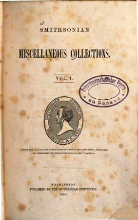 Smithsonian miscellaneous collections
