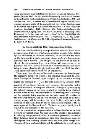 9. Electrostatics; non-homogeneous media.