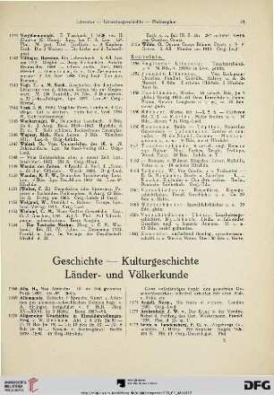 Geschichte – Kulturgeschichte, Länder- und Völkerkunde (Nr. 1168-1431)