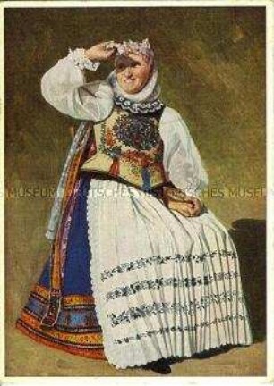 Bauer in Siebenbürgener Tracht