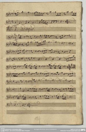 7. Anonymus, Adagio, Es-Dur