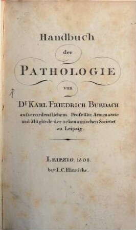 Handbuch der Pathologie