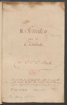 Sonatinen; cemb; B-Dur; H 295; Wq 63/10
