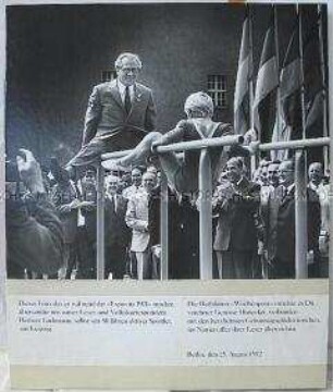 Foto von Erich Honecker als Turner