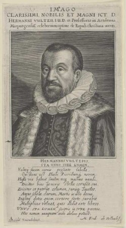 Bildnis des Hermannus Vulteius