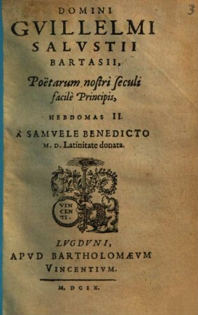 Hebdomas II.