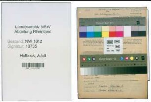 Entnazifizierung Adolf Holbeck , geb. 27.10.1906 (Landwirt)
