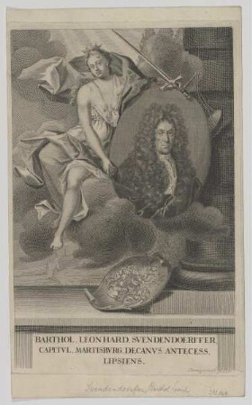 Bildnis des Barthol. Leonhard. Svendendoerffer